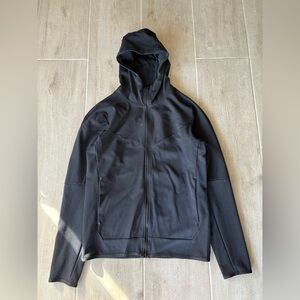 NIKE TECH FLEECE HOODIE JACKET BLACK MENS S